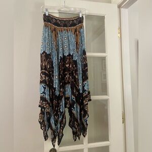 Free People XS Uneven-length skirt